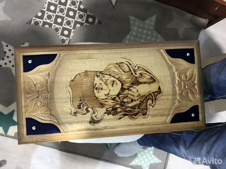 Нарды ручной работы новые