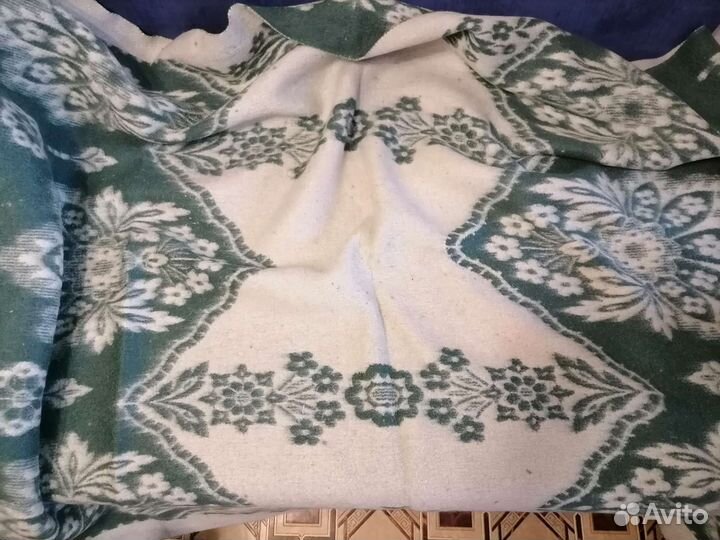 Одеяло шерстяное из СССР