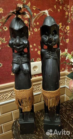 Статуэтки из дерева 50см
