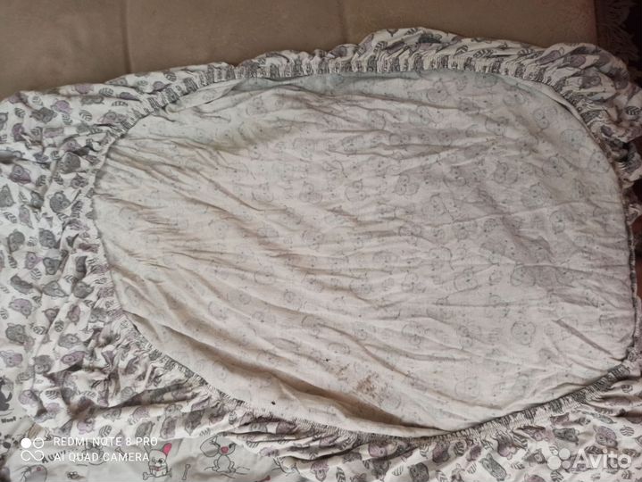 Простынь на резинке