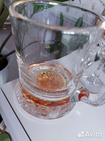 Фужеры цветной хрусталь