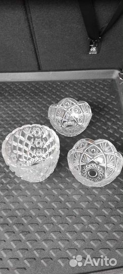 Вазы хрустальные