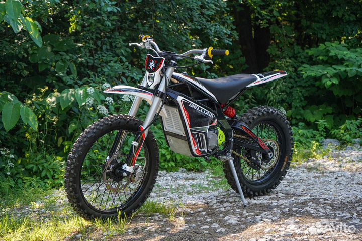 Электромотоцикл white siberia belluga 6000W