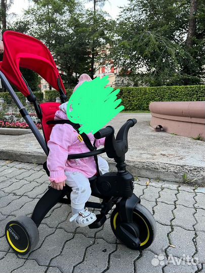 Doona Складной велосипед Liki Trike S1 Flame Red