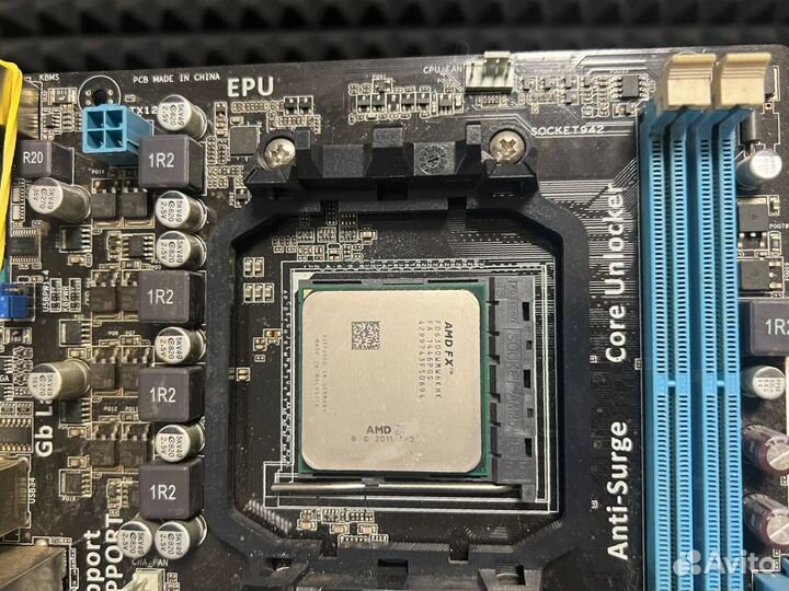 Материнская плата Asus asus AM3+ & FX 6300