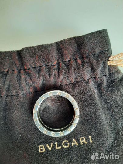 Bvlgari кольцо мужское