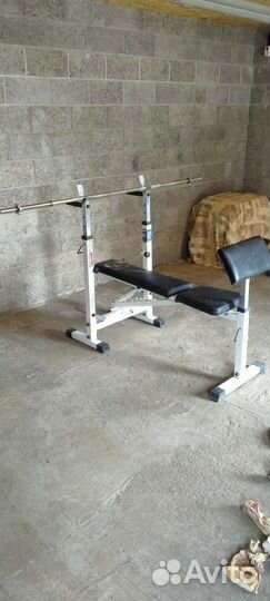 Скамья для жима со штангой