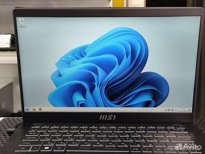 Мощный MSI i5-1235U 8/512Gb SSD Intel Iris Xe