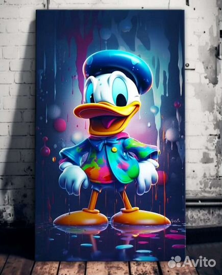 Оригинальная картина маслом Детство Скруджа