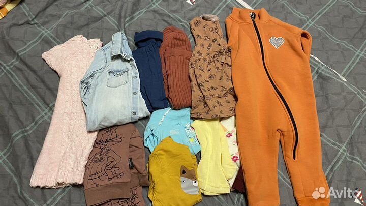 Вещи пакетом на девочку 1 год