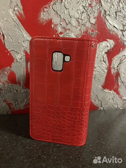 Чехол на samsung galaxy a8 plus новый