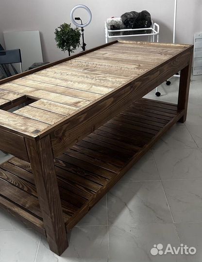 Массажный стол из дерева