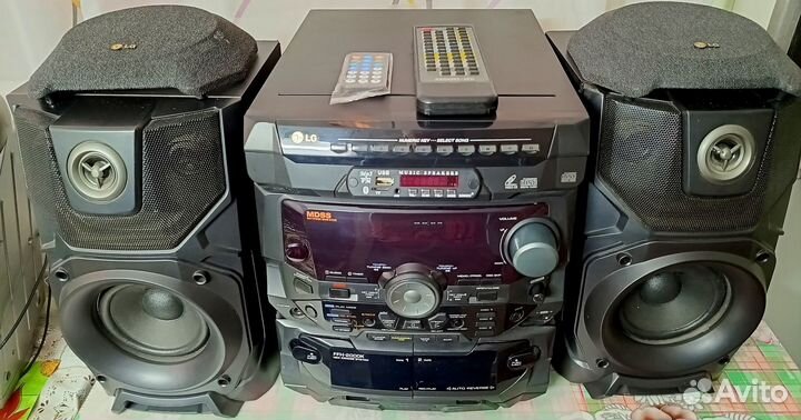 Муз.центр LG FFH2000K (flash,BT5.0,AUX,tape)