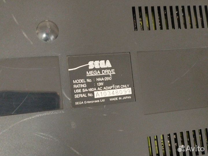 Sega mega drive 1 VA6