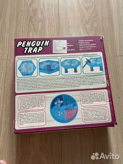 Настольная игра penguin trap ловушка для пингвина