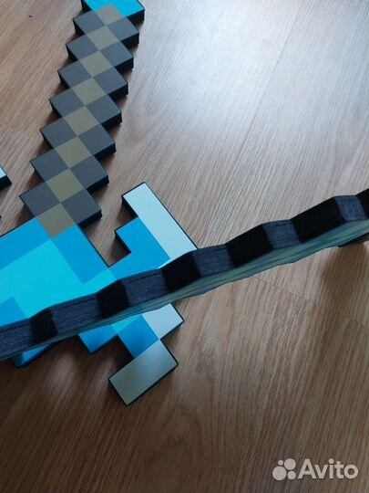 Меч и топор мягкие Майнкрафт