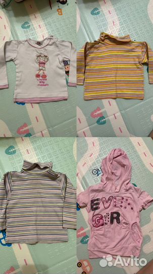 Детские вещи пакетом на девочку 6-9 мес
