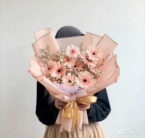 Букеты из Гербер. Герберы 51/101 шт