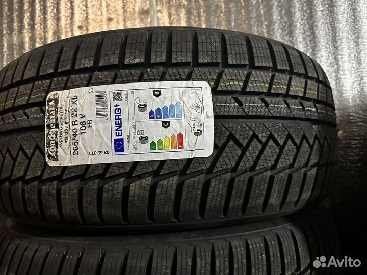 Continental ContiWinterContact TS 850P SUV 265/40 R22 и 285/40 R22 110V