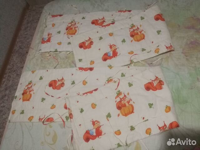 Бортики в детскую кроватку