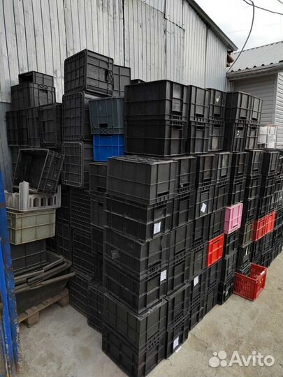 Пластиковые ящики для хранения бу