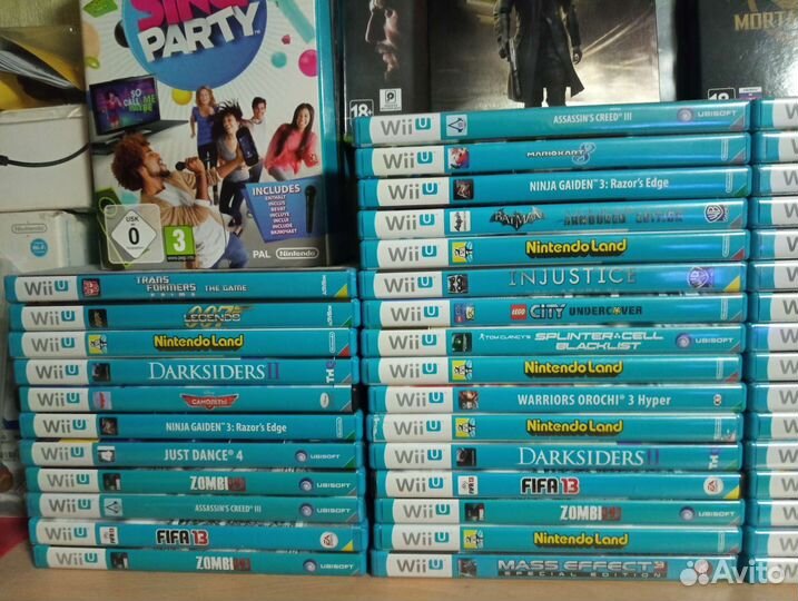 Диски лицензия на Xbox One и Nintendo Wii U