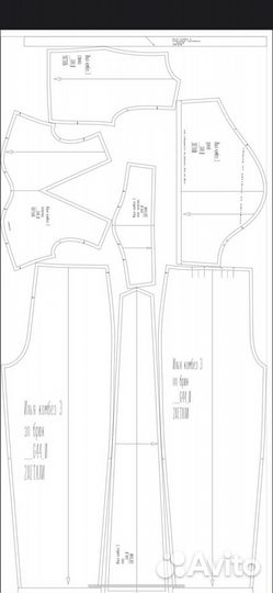 Разработка лекал, Лекала, Выкройки