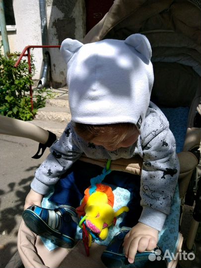 Шапка с ушками