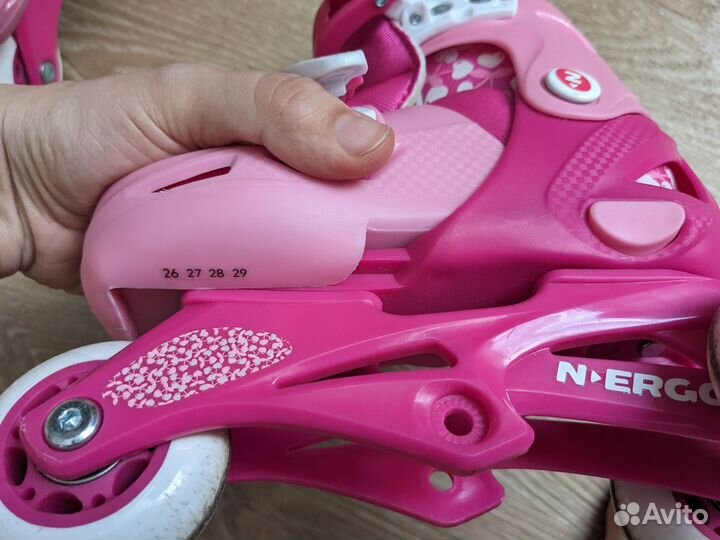 Детские ролики 26-29 размер