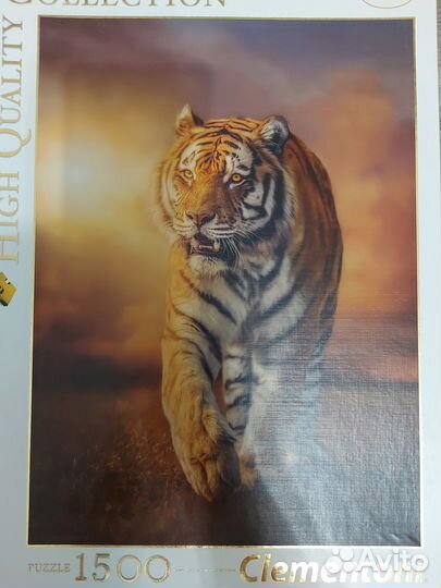 Clementoni Пазл 1500 деталей Тигр