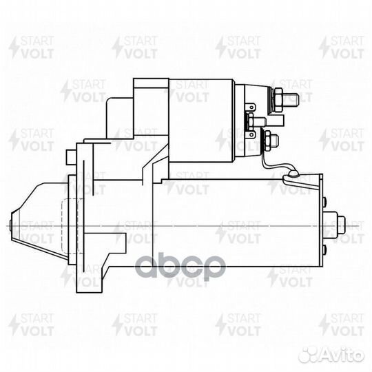 Стартер для а/м LDV Maxus (05) 2.5D 2кВт start