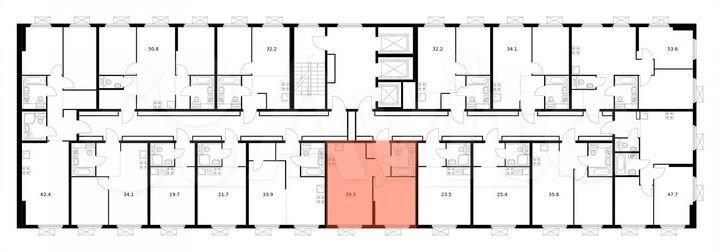 1-к. квартира, 39,3 м², 15/25 эт.