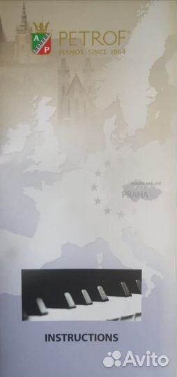 Пианино Petrof, Модель 118 М, цвет орех