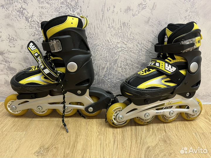 Роликовые коньки детские и шлем