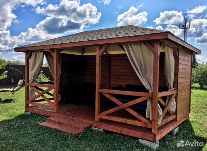 Беседка под ключ