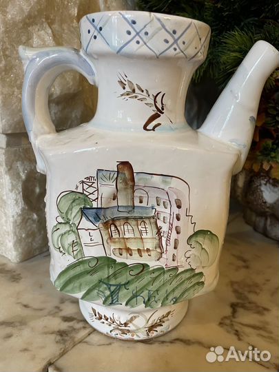 Чайник агитационный СССР