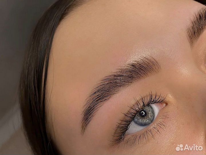 Ламинирование ресниц и бровей