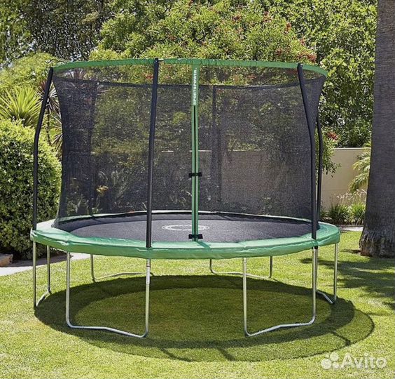 Батут с сеткой