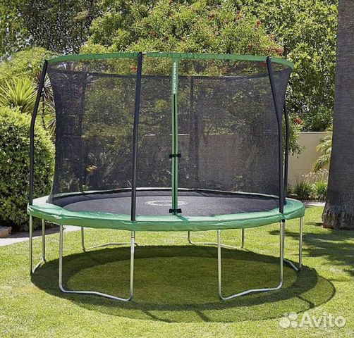 Батут с сеткой