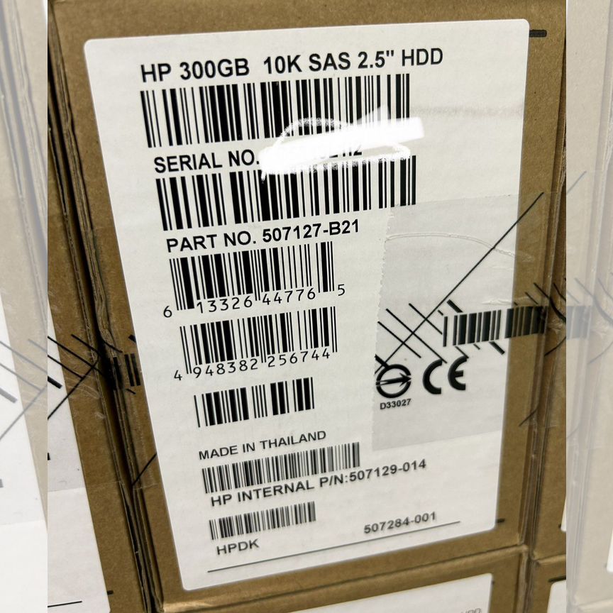 [507127-B21/599476-001] Жесткий Диск Hp 300gb Sas