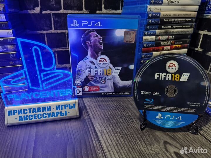 Fifa 18 PS4 диск