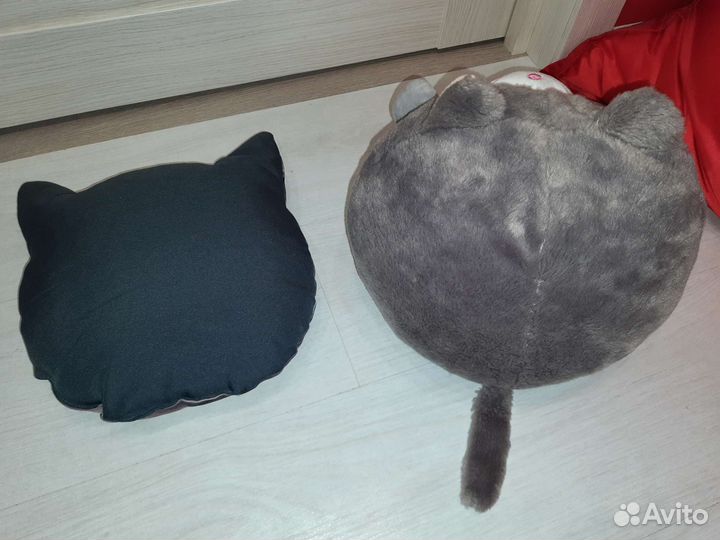 Кот толстый и кот полушка 3d