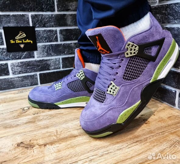 Кроссовки Nike Air Jordan 4 retro canyon purple