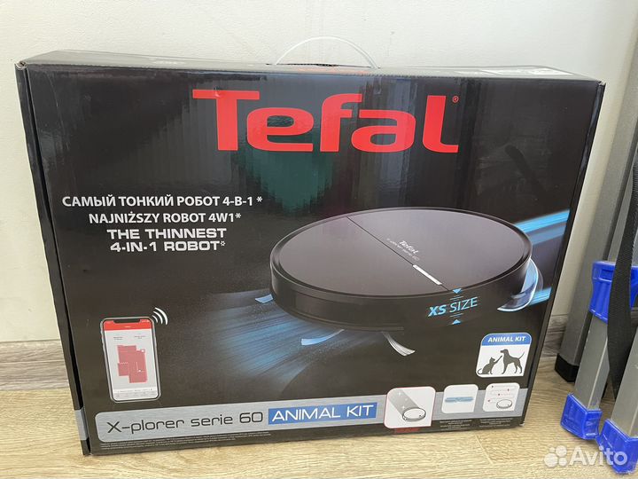 Робот пылесос tefal explorer serie 60