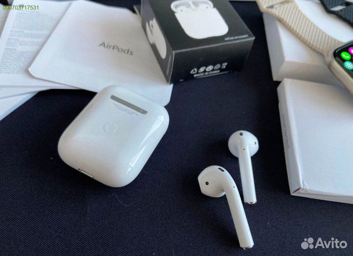 AirPods 2 + Apple watch 9 45mm (Комплект)