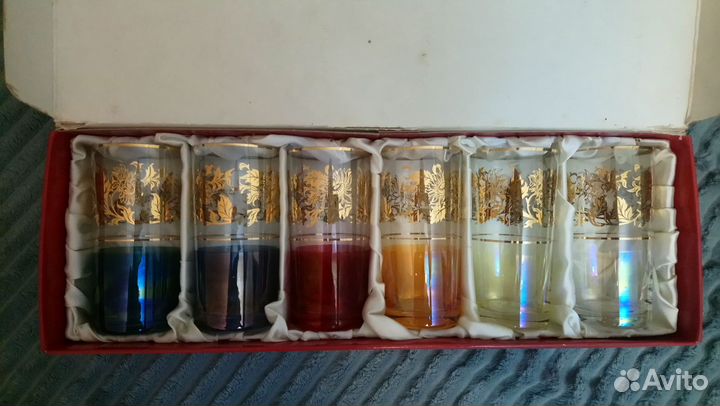 Набор стаканов Чехия