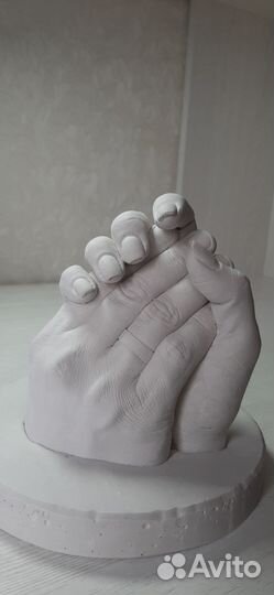 Набор слепок рук 3D для двоих