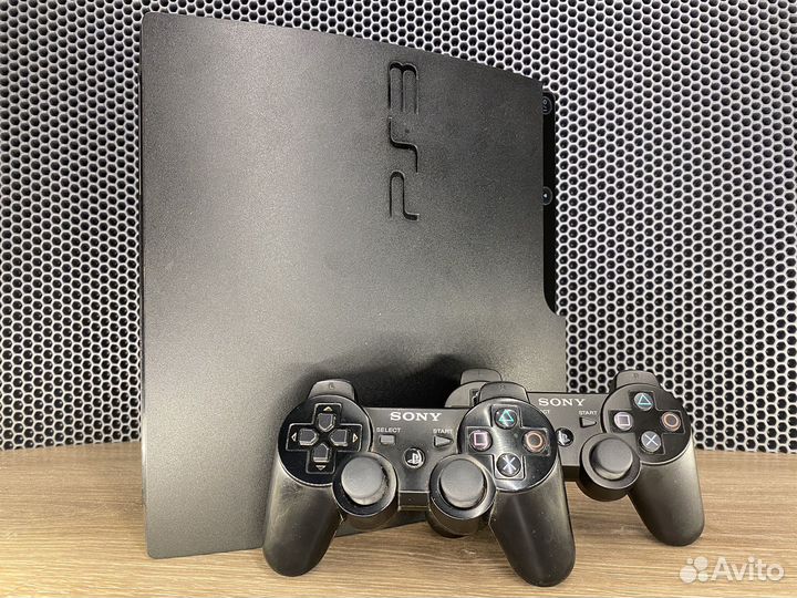 Sony PS3 Slim 320 gb прошитая