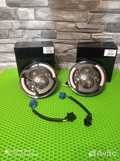 Светодиодные фары на Ниву, УАЗ, Камаз