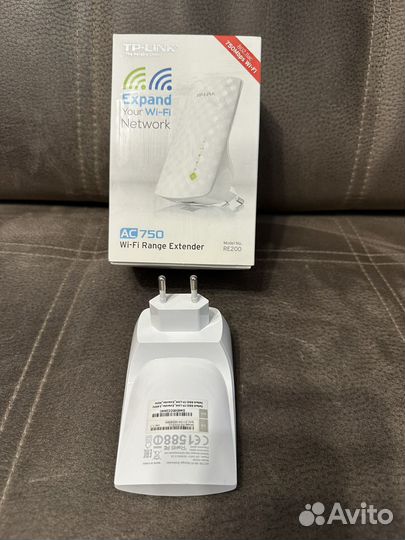 Ретранслятор TP-link AC 750 Wi-Fi Range Extender